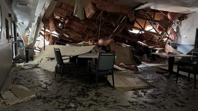 Photos show Bradenton nursing home partial collapse after over 150 relocated