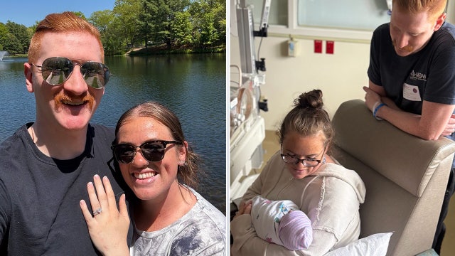Unexpected baby born at Brandon hospital shifts vacation plans for Rhode Island couple