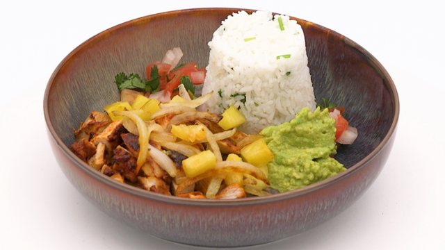 'Al Pastor’ Chicken Burrito Bowl