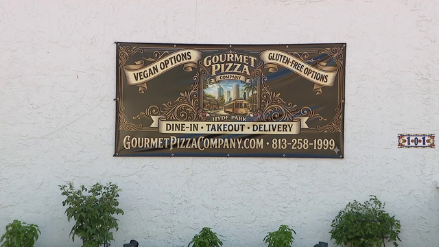 Family-owned restaurant serves customized crust options for pizza pies with local produce