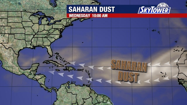 Florida weather: Saharan dust brings poor air quality