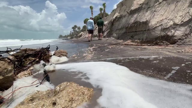 North Manasota Key coastal erosion: Seawalls threaten homes and sea turtle nests