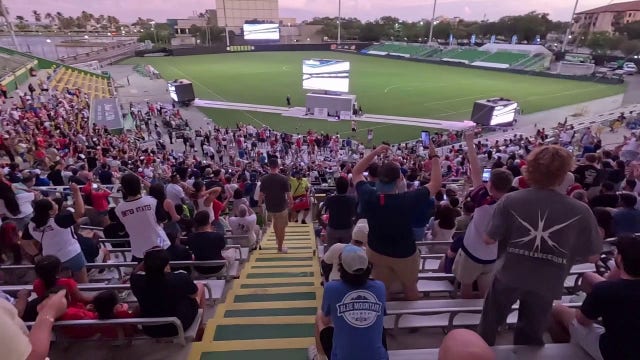 Tampa Bay Rowdies stadium packed for World Cup watch party