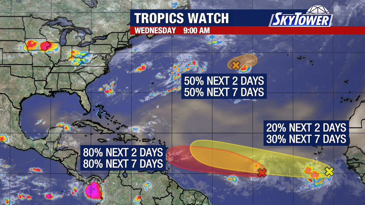 Three Atlantic tropical systems are forming: Will any hit Florida?