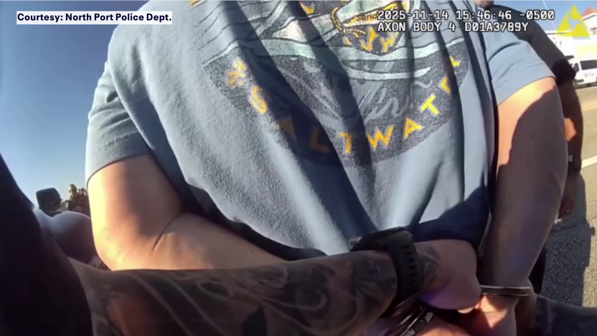 North Port DUI arrest: Sleeping driver caught on U.S. 41