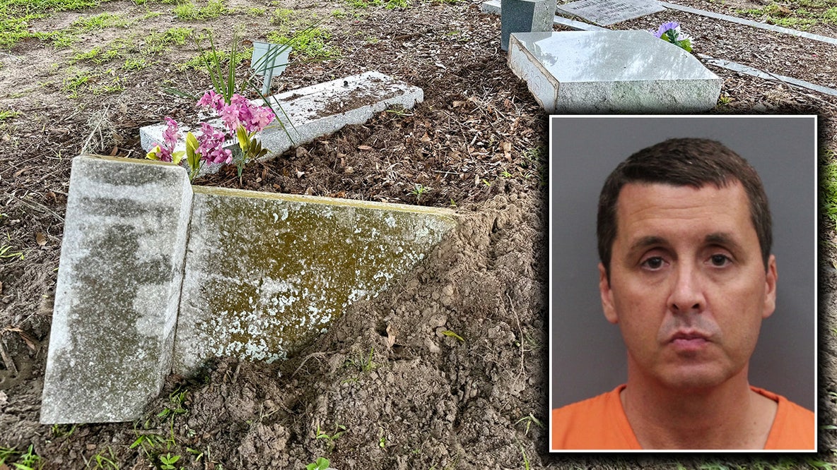 Dover cemetery crash: Man arrested after 32 graves damaged