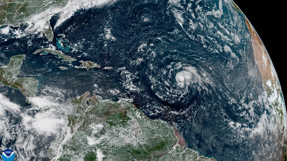 Heavy rain leftover from Dolly brings rain to Leeward Islands