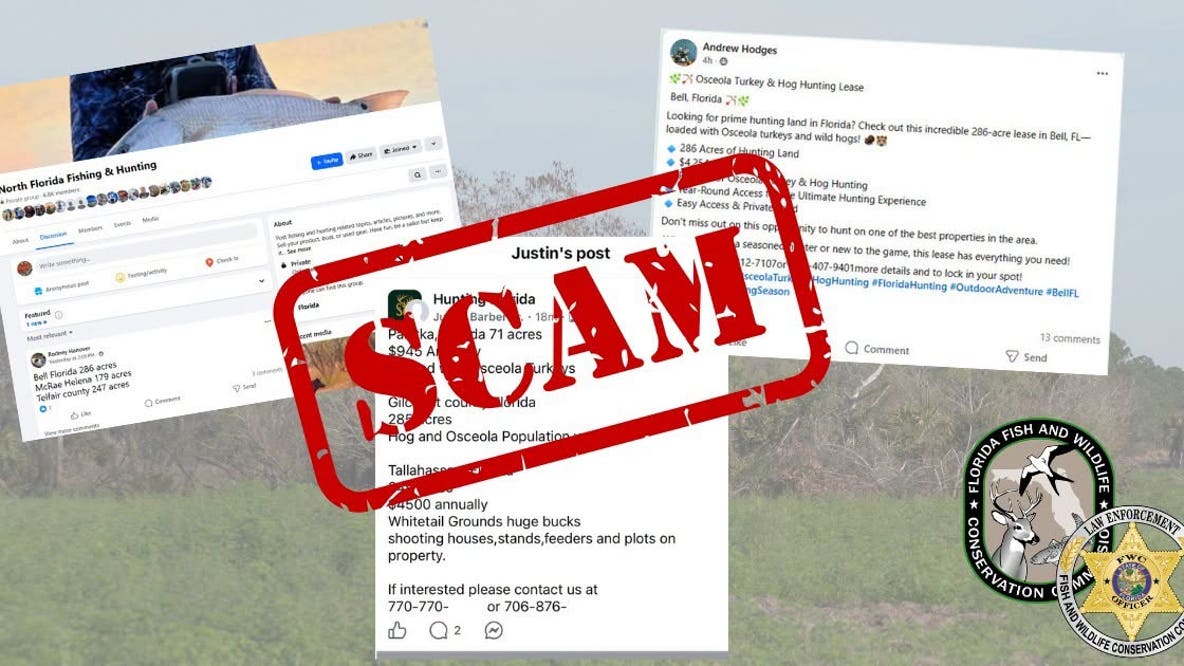 Florida hunters targeted by Georgia inmate using smuggled cell phone for fake lease scheme: FWC