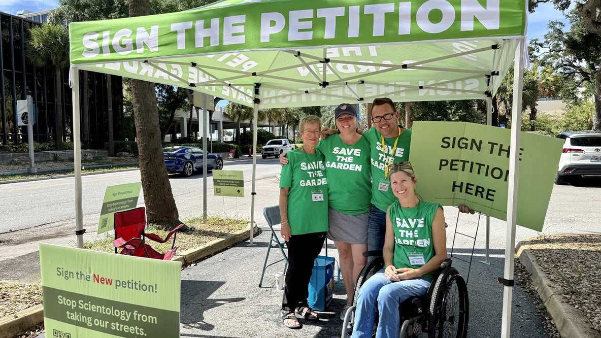 Save the Garden seeking signatures to challenge Scientology street vote