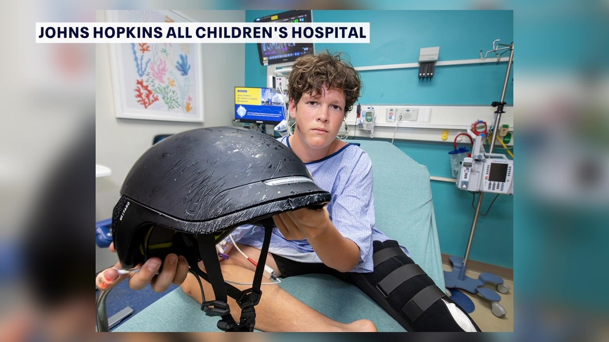 Teen credits helmet for saving his life after e-bike crash, doctors warn of injury increase