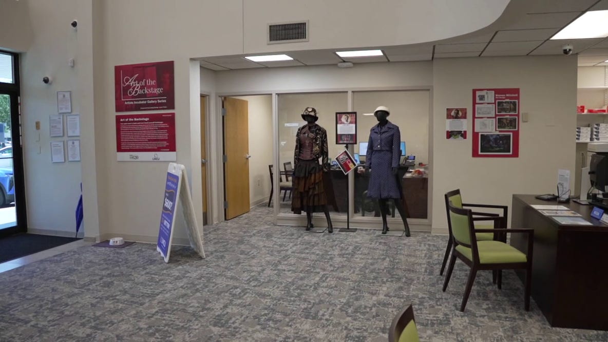 Credit union turns empty walls into educational exhibit through new arts partnership