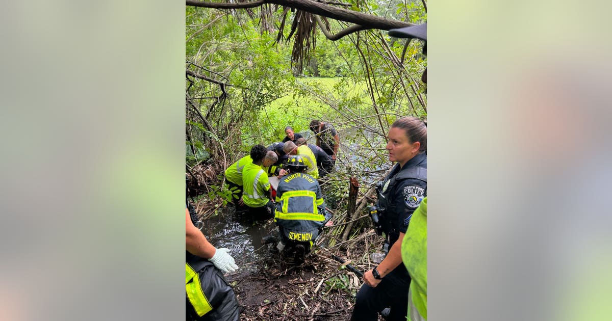Walmart grounds crew helps save 2 women after car crashes into North Port creek: NPFR