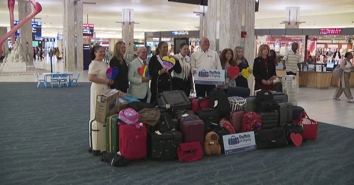 Tampa International Airport donates hundreds of unclaimed bags to foster kids