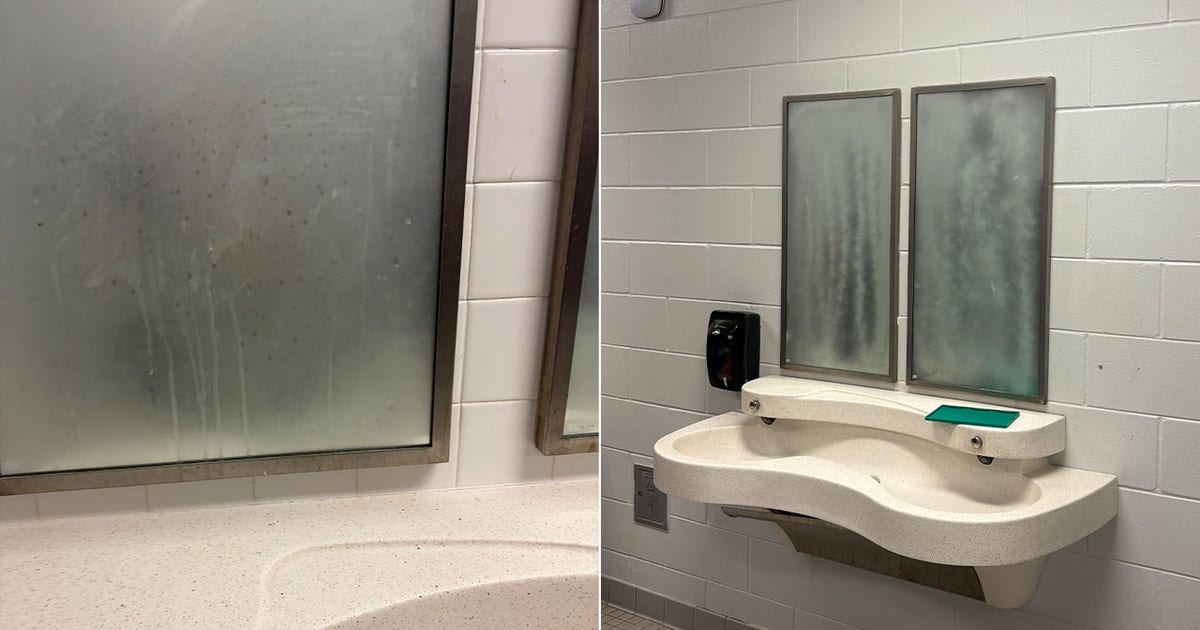 Largo High School frosts bathroom mirrors to curb tardiness, parents upset