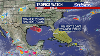 Dolly remnants, Gulf system could bring rain to drought-hit Florida