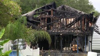 Hernando County firefighters battle fire at Weeki Wachee rental home