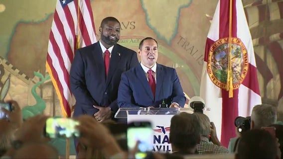 Byron Donalds announces Sen. Bryan Avila as running mate during Miami event