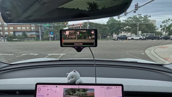 USF researchers test AI dashcam to track hurricane road damage