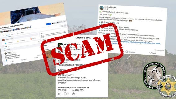Florida hunters targeted by Georgia inmate using smuggled cell phone for fake lease scheme: FWC