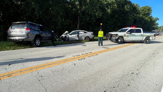 Haines City man killed, woman injured after SUV crossed center line: PCSO