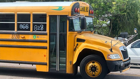 St. Pete school bus carrying 27 students involved in crash