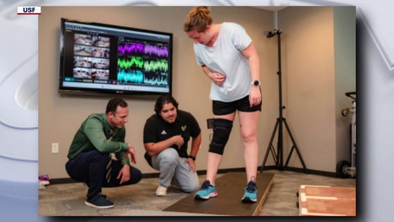 USF researchers developing AI-powered knee sleeve to help prevent ACL injuries