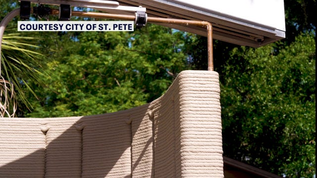 Crews break ground on St. Pete’s first 3D printed home