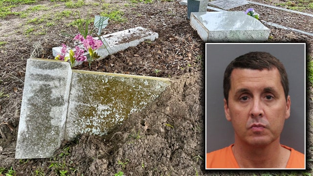 Dover cemetery crash: Man arrested after 32 graves damaged