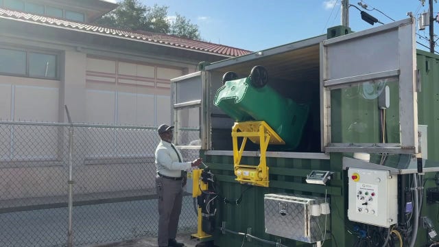 USF St. Petersburg launches industrial composter to tackle food waste