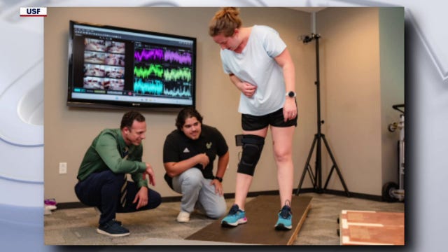 USF researchers developing AI-powered knee sleeve to help prevent ACL injuries