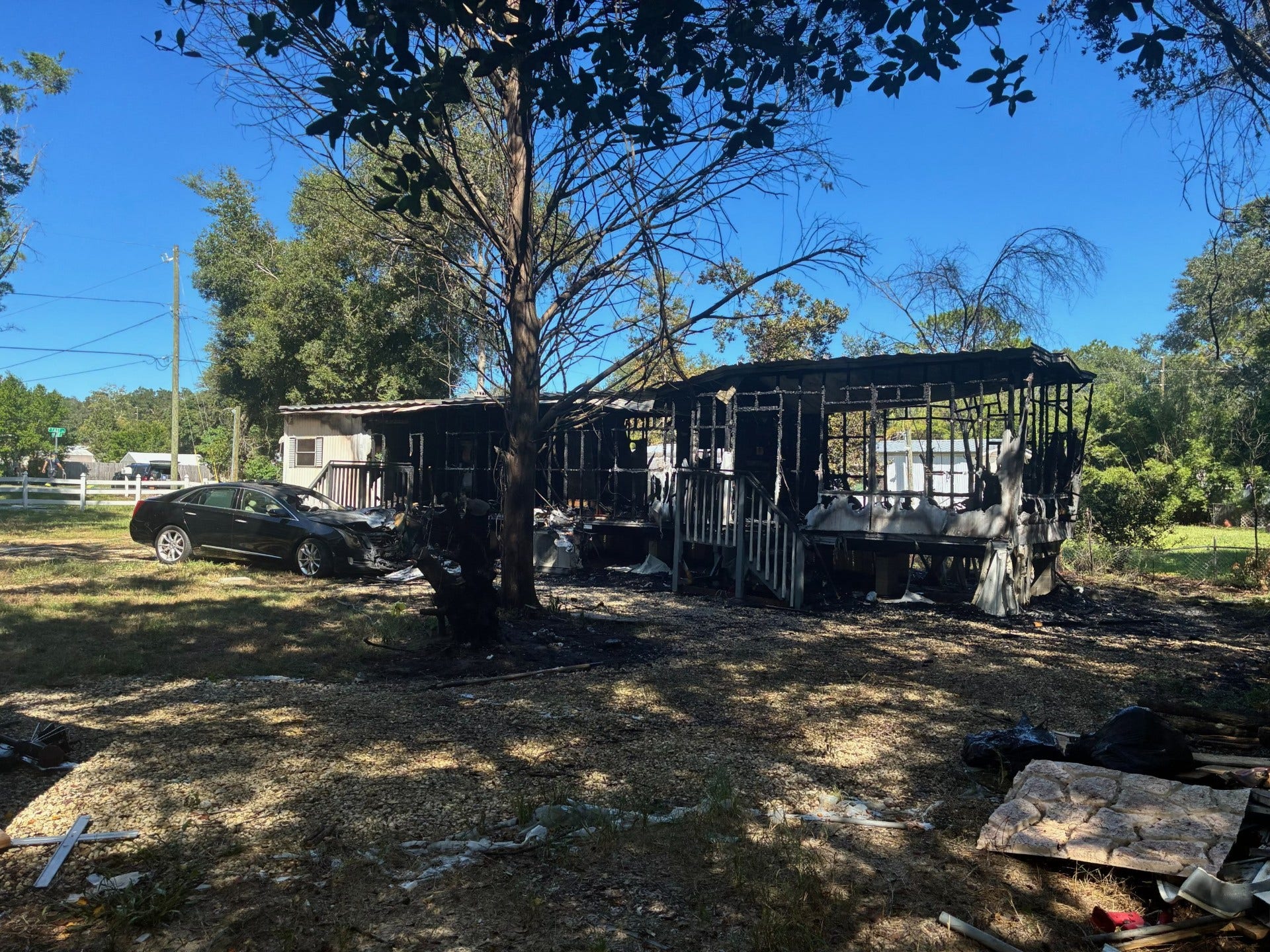 One person rescued from burning mobile home in Citrus County: CCFR