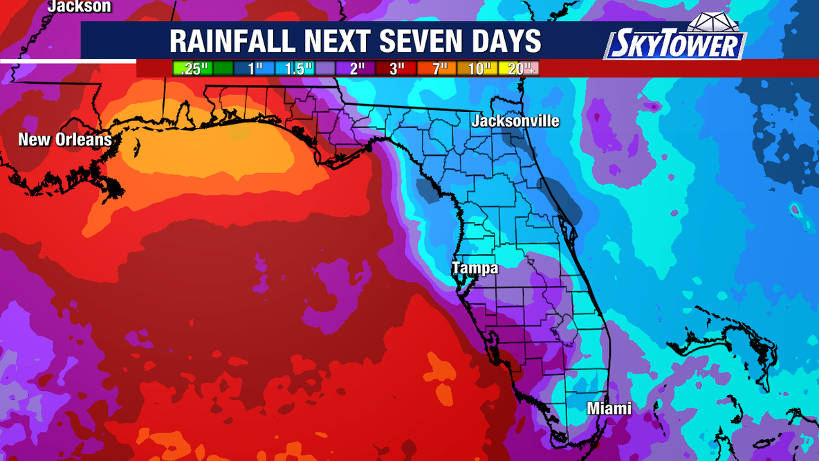 Tampa weather forecast: Summertime heat and humidity returning late this week
