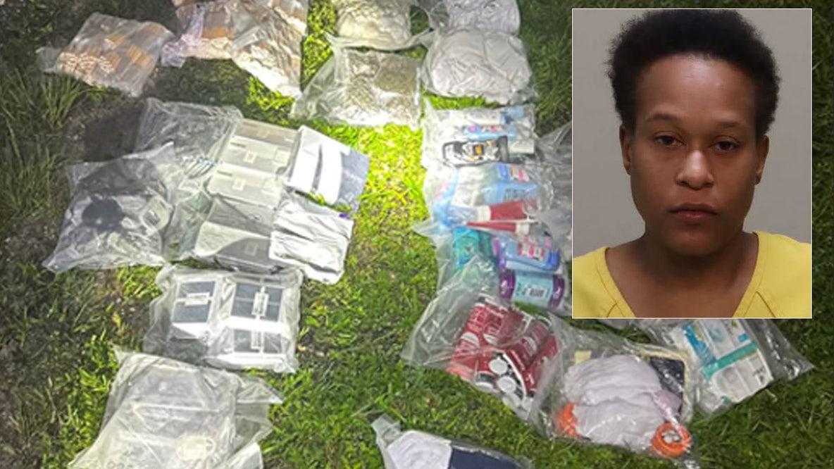 Florida woman abandoned by accomplices during botched prison drop with 464 grams of meth: MCSO