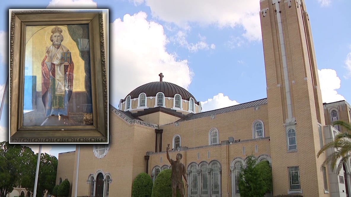 Lost Tarpon Springs religious painting discovered in Greece after 103 years