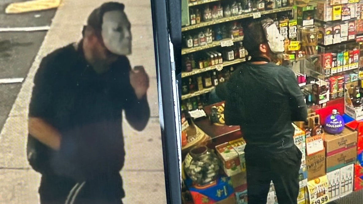 Armed man in Michael Myers mask robs Inverness liquor store: CCSO