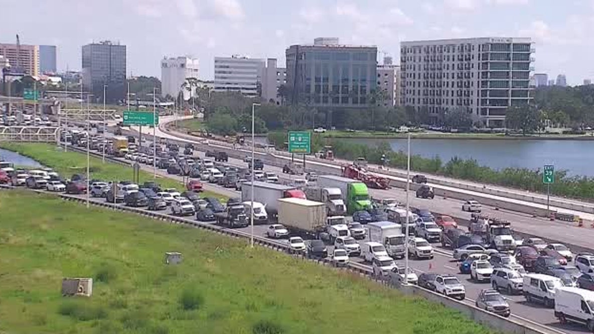 Howard Frankland Bridge southbound lanes close following multi-vehicle crash: FHP