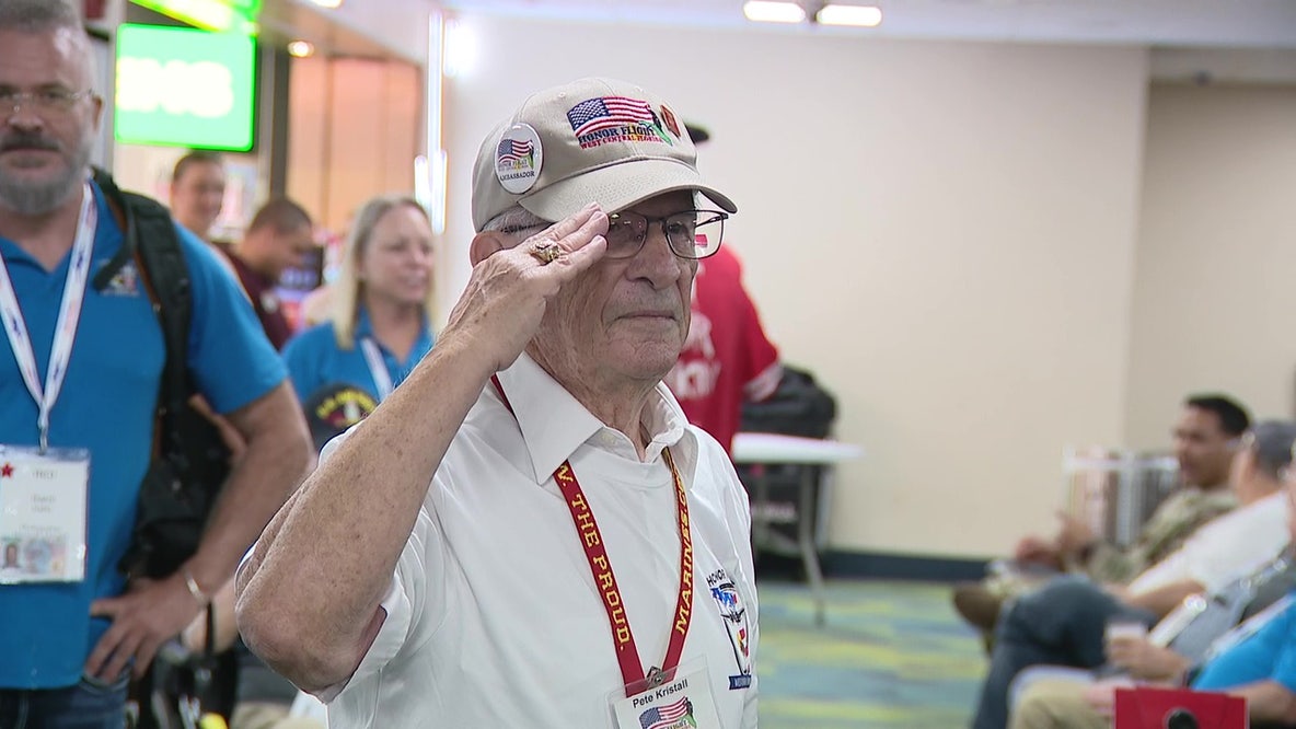Honor Flight carries 4,000th veteran to Washington memorials