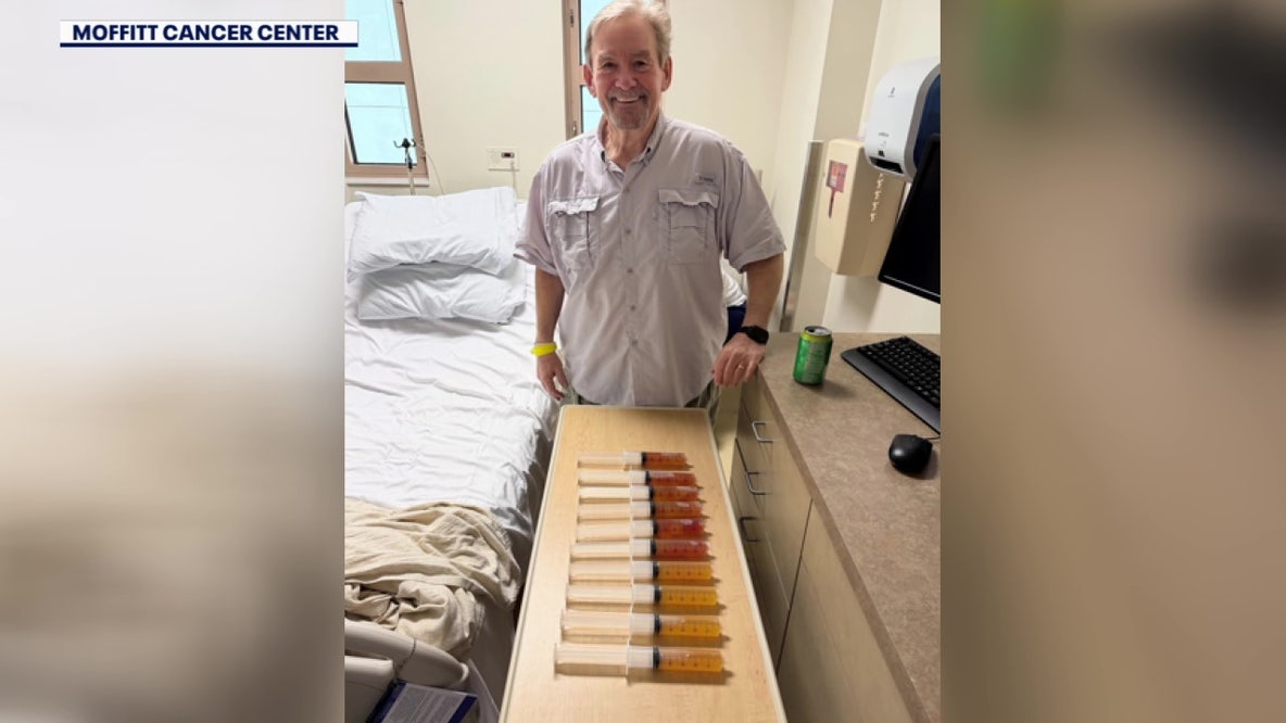 Pineapple-derived treatment at Moffitt Cancer Center helps veteran manage rare cancer