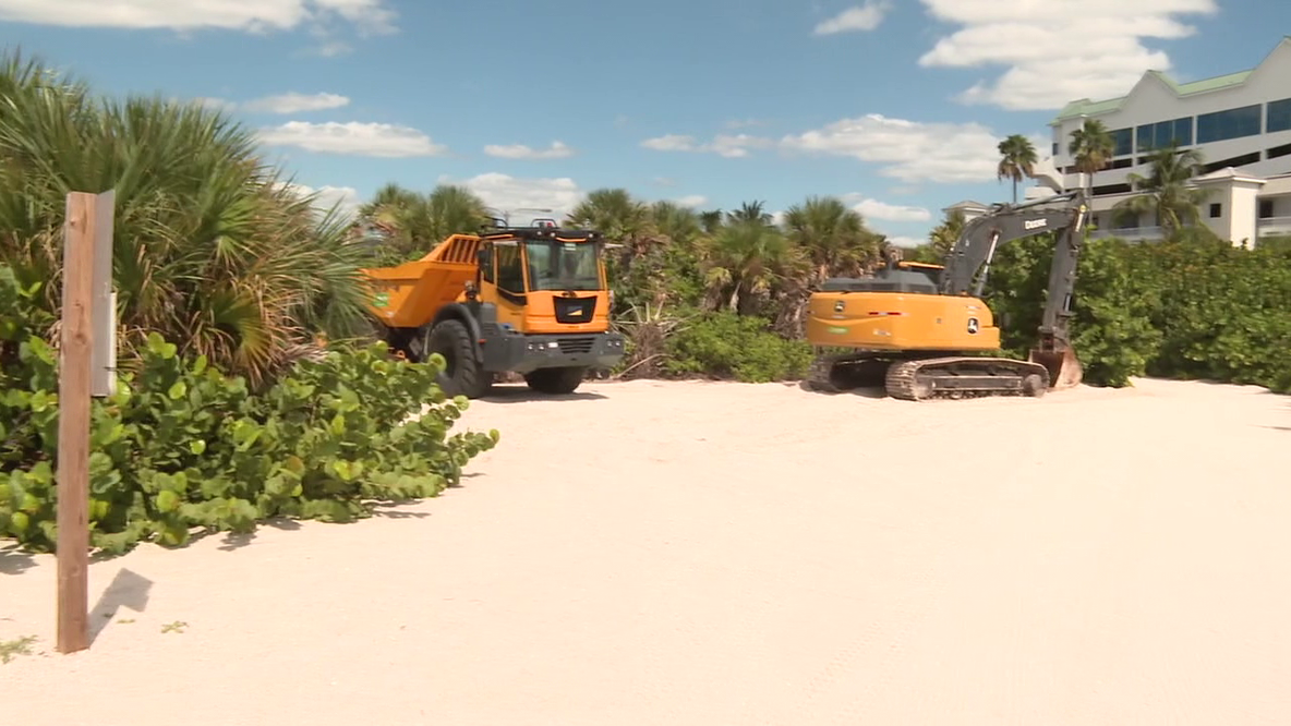 Sarasota starts 60-day Lido Beach dune project to block storm surge