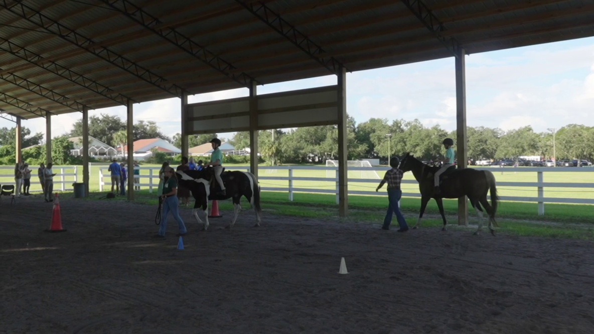 YMCA Camp Cristina unveils new roof for horseback riding program