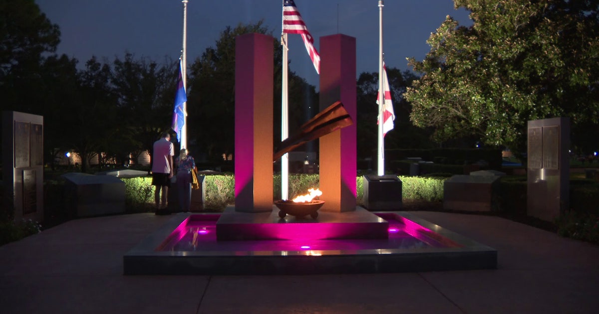 Palm Harbor 9/11 memorial: Beams of light shine ahead of 25th anniversary