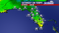 Tampa weather: Bay Area gets taste of fall with dropping low temperatures, humidity