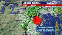 Rare September nor'easter threatens Long Island and New England