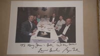 Former Florida governor treasures signed presidential menu from Sept. 10, 2001