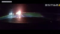 Driver strikes North Port patrol car on I-75 during emergency response