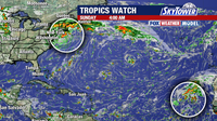 East Coast Nor'easter to send dry air to Florida as Tropical Storm Fay fades