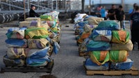 Coast Guard offloads $57M in cocaine and marijuana at Florida port