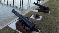 Hudson couple handcrafts full-size replica cannons for Tampa Bay's pirate-loving crowd