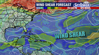 Wind shear and Saharan dust stifle Atlantic tropical development