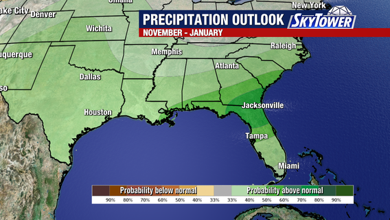 Historic El Niño expected to trigger wet Florida winter